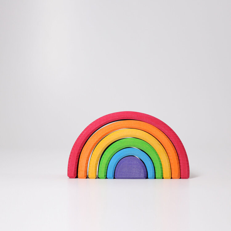 Grimm's Grimm's Large Rainbow houten speelgoed