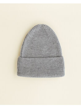 Hvid Hvid - Beanie Fonzie  (Grey Melange)