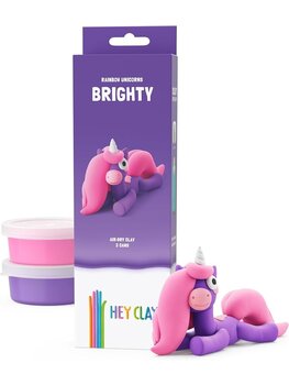 Hey Clay Hey Clay - Rainbow Unicorn - Brighty 3 cans