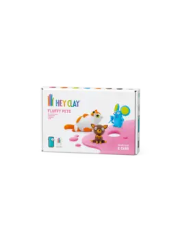 Hey Clay 60045 - Fluffy Pets - Chihuahua, Muis & Perzische kat - 6 cans