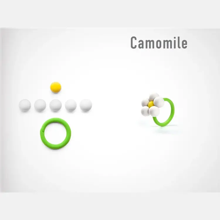 Hey Clay Hey Clay - Bijoux Rings - Flower