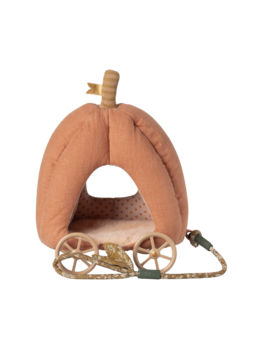 Maileg 11-4403-00 Pumpkin carriage, Mouse