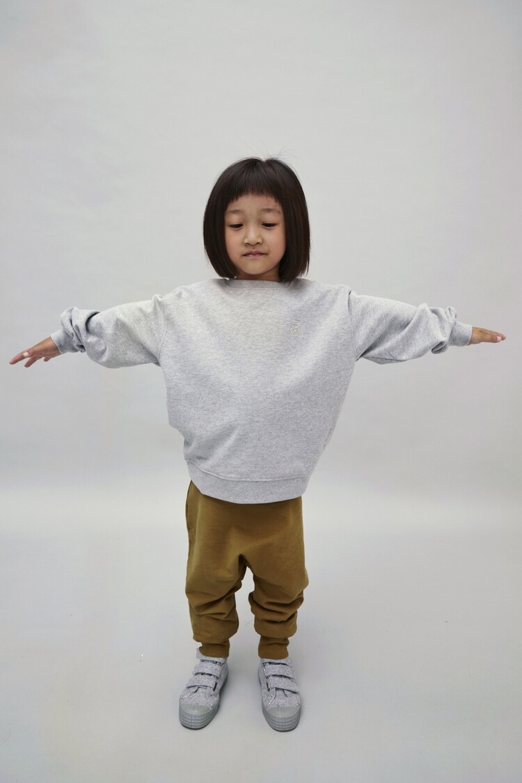 Gray Label Gray Label - Dropped Sweater - grey melange