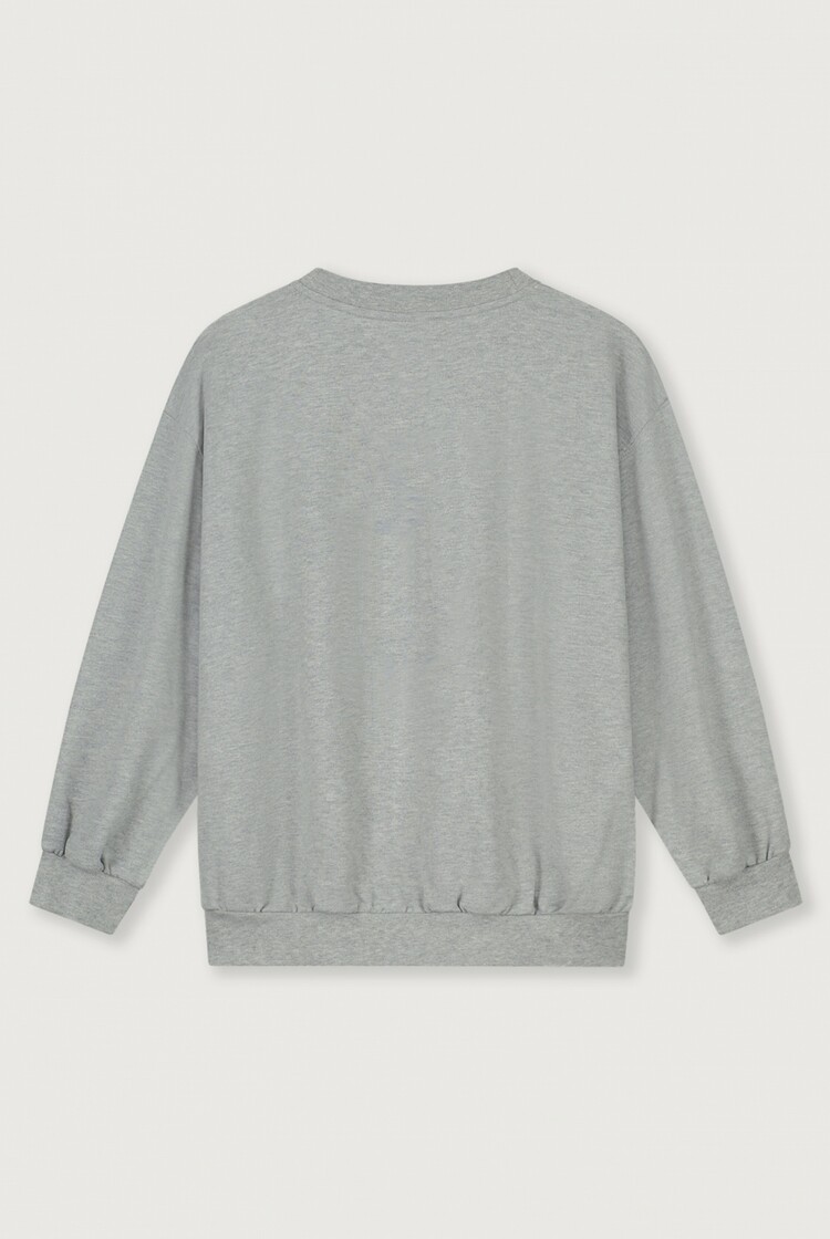 Gray Label Gray Label - Dropped Sweater - grey melange