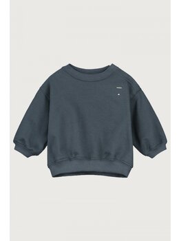 Gray Label Baby Dropped Shoulder Sweater - Blue Grey