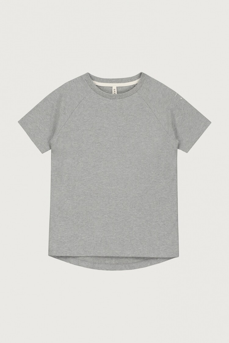 Gray Label Gray Label - Crewneck Tee GOTS - grey melange