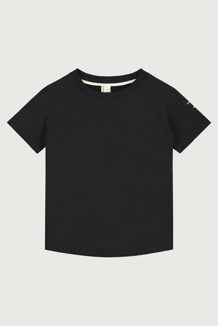 Gray Label Gray Label - Crewneck Tee GOTS - nearly black