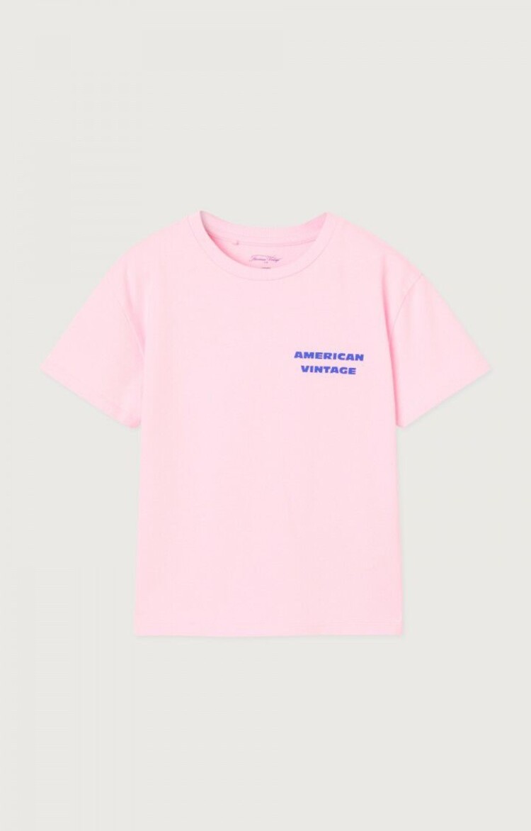 American Vintage American Vintage - Tshirt - Baby Pink