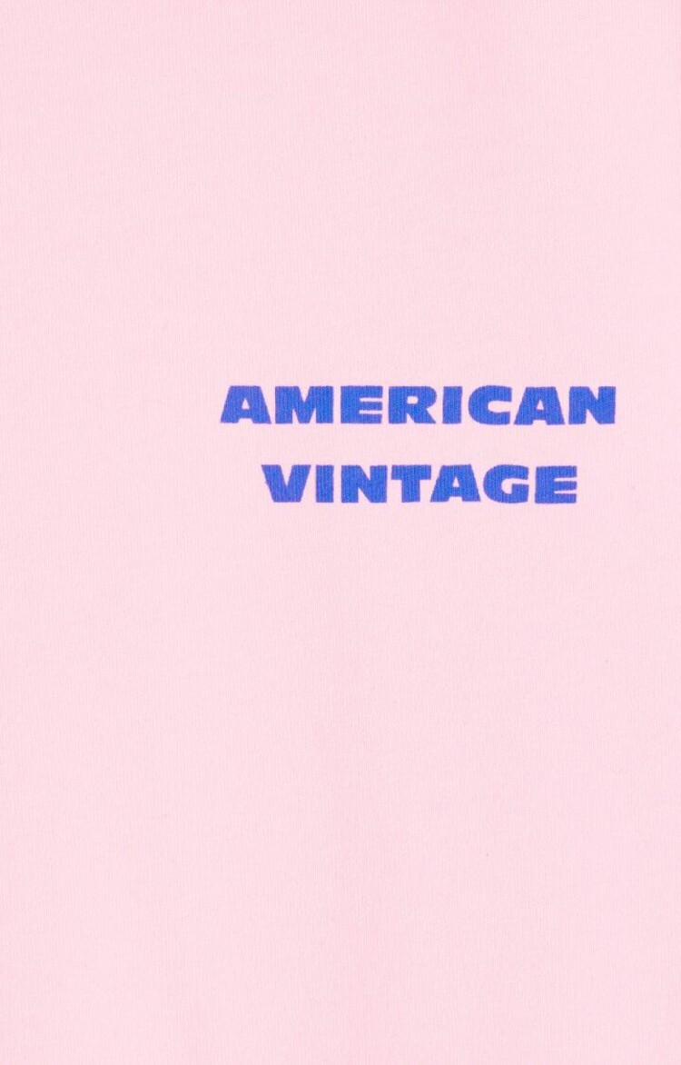 American Vintage American Vintage - Tshirt - Baby Pink