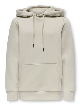 Only Only  - HOODIE SWT NOOS - Silver Lining