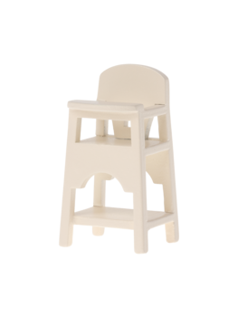 Maileg 11-4001-00 High chair, Mouse - White