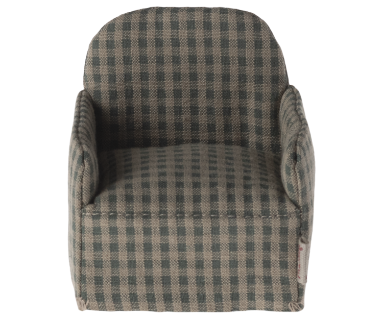 Maileg 11-4413-02 Chair, Mouse - Green