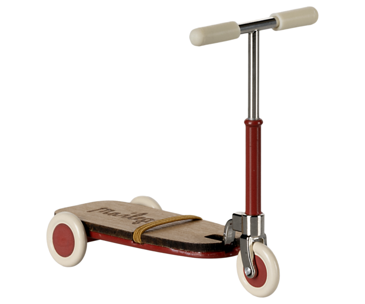 Maileg 11-5102-00 Kick board, Mouse - Red