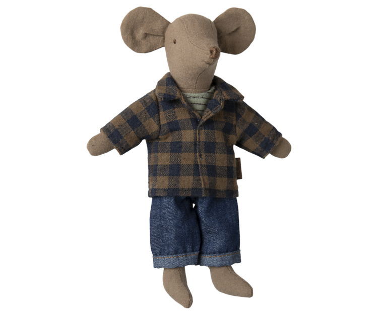 Maileg Maileg - 17-5303-00 Dad Mouse light brown