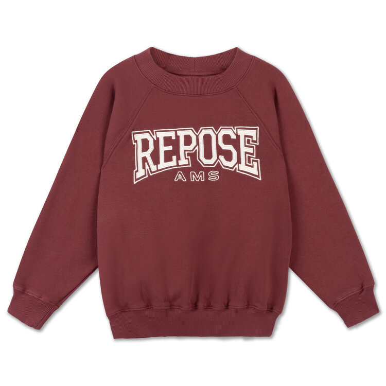 Repose AMS Repose Amsterdam- Raglan Sweater- Purple