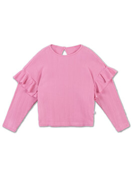 Repose AMS Repose Amsterdam - Ruffle Tee - Pink