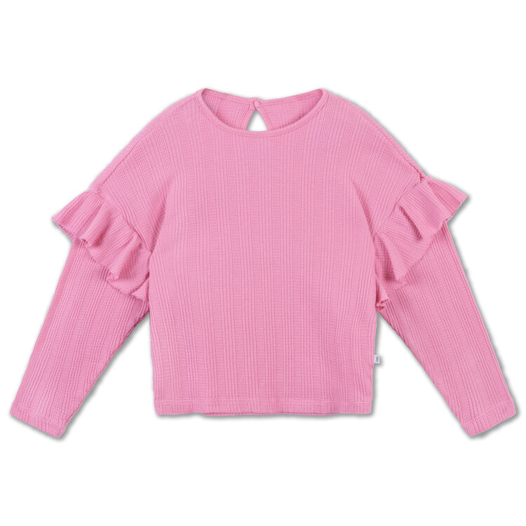 Repose AMS Repose Amsterdam - Ruffle Tee - Pink