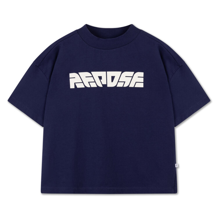 Repose AMS Repose Amsterdam - Boxy Tee Shirt - Navy