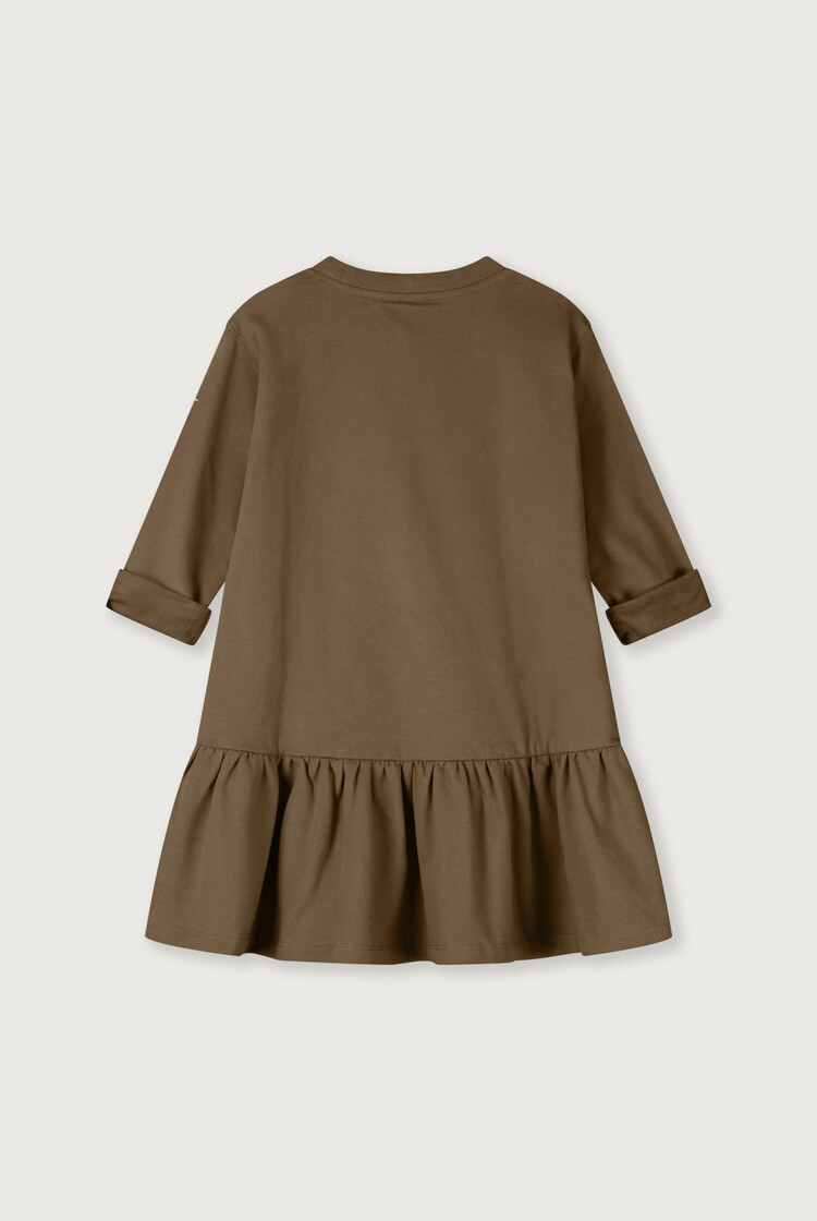 Gray Label Gray Label - L/S Frill Dress GOTS - Woody
