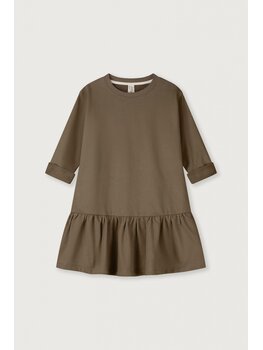 Gray Label Gray Label - L/S Frill Dress GOTS - Woody