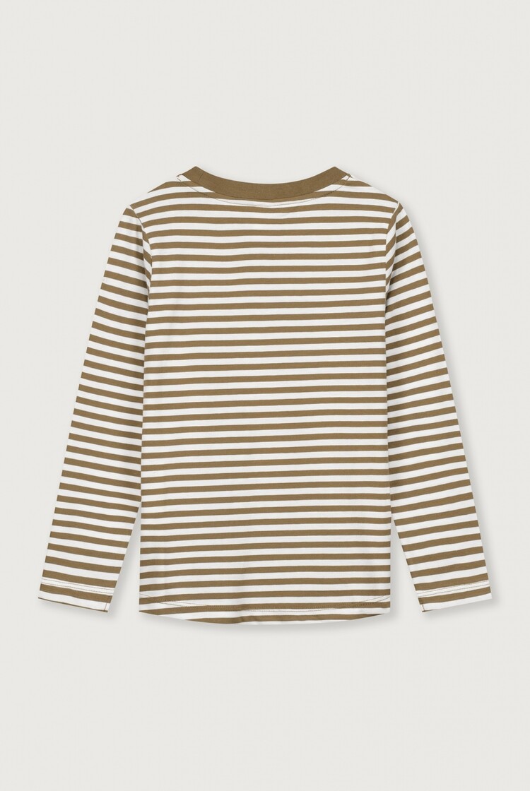 Gray Label Gray Label - L/S Tee GOTS | Woody/Cream