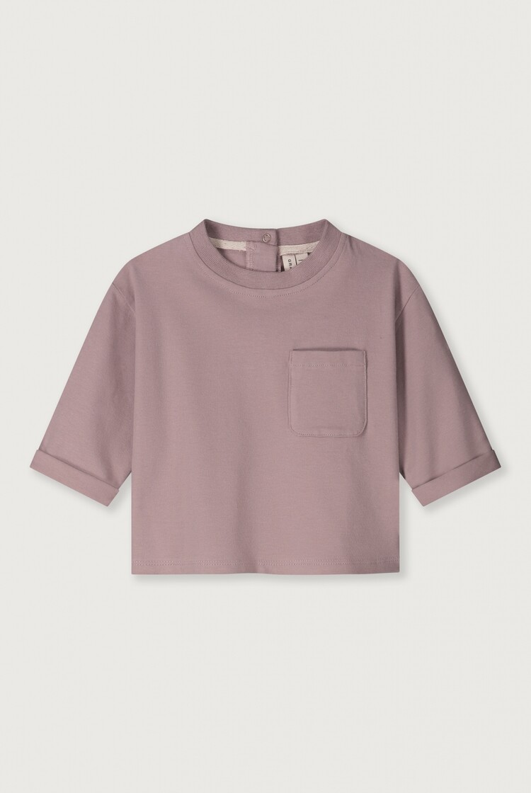 Gray Label Gray Label -  Baby L/S Pocket Tee - Berry