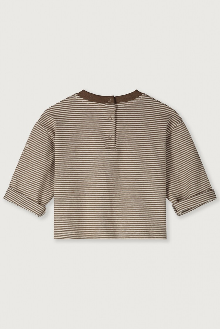 Gray Label Gray Label -Baby L/S Pocket Tee- Woody Cream