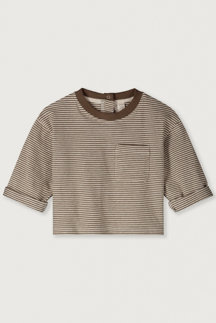 Gray Label Gray Label -Baby L/S Pocket Tee- Woody Cream
