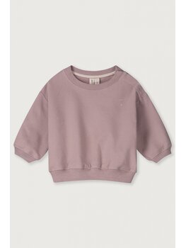 Gray Label Gray Label-Baby Dropped Shoulder Sweater-Berry