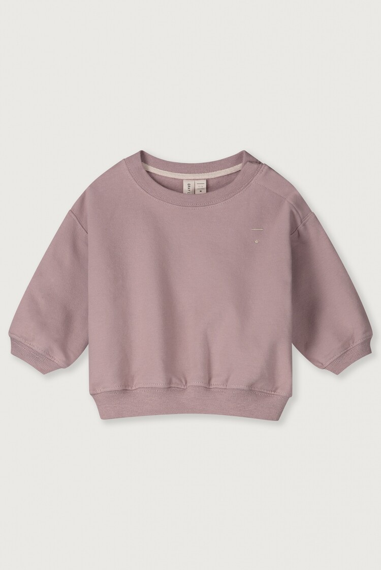 Gray Label Gray Label-Baby Dropped Shoulder Sweater-Berry