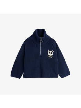 Mini Rodini Mini Rodini - Panda Patch Zip Sweater