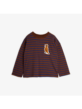 Mini Rodini Mini Rodini - Stripe Bird LS Tee