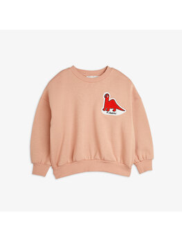 Mini Rodini Mini Rodini - Dino Patch Sweater - Pink