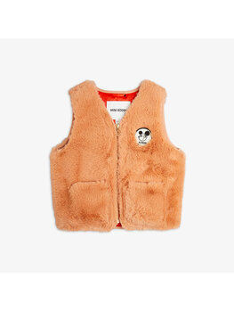 Mini Rodini Mini Rodini - RItzratz Patch Faux fur vest
