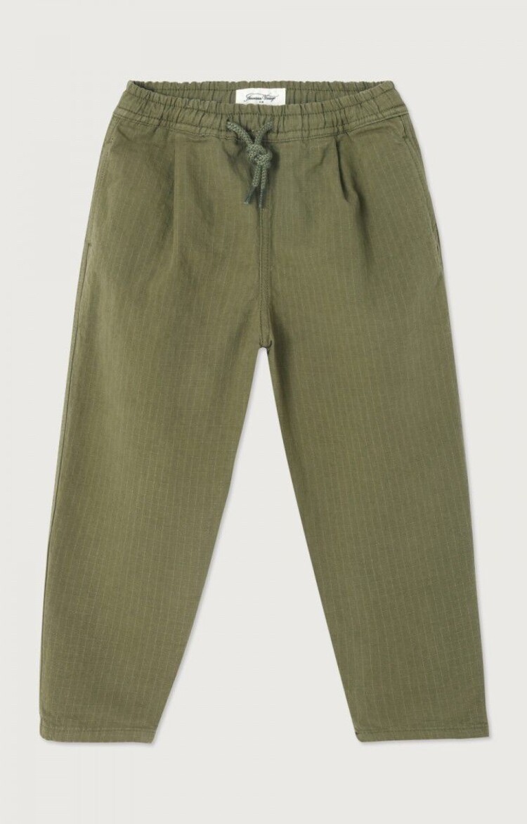 American Vintage American Vintage - RYGYBAY  PANTS - Groen