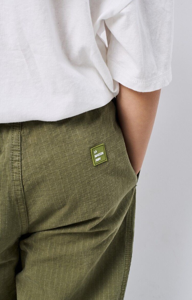 American Vintage American Vintage - RYGYBAY  PANTS - Groen