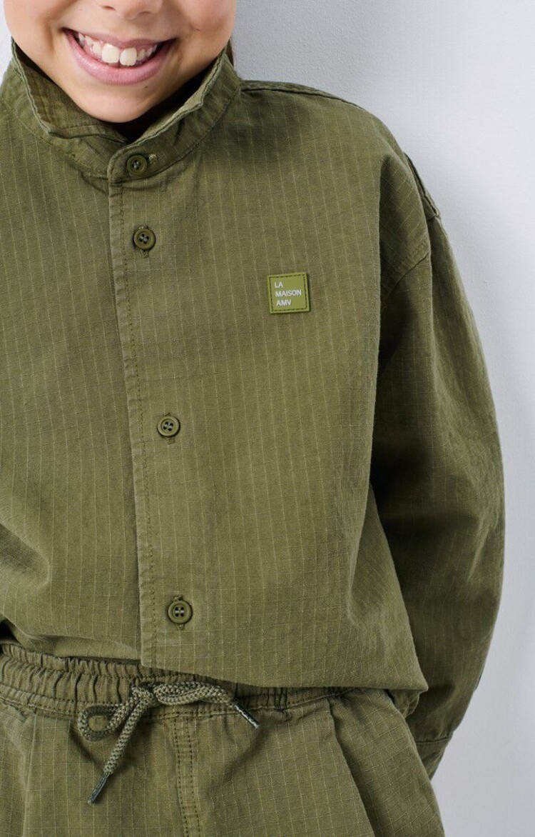 American Vintage American Vintage - RYGYBAY  BLOUSE- Groen