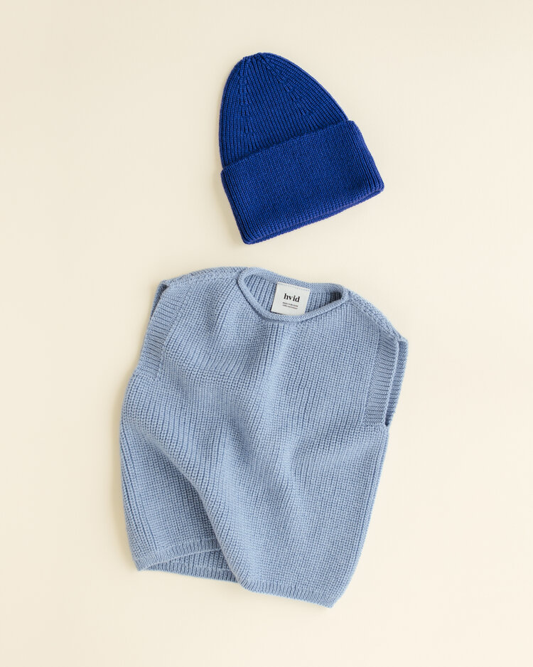 Hvid Hvid- Vest Harvey - Light Blue