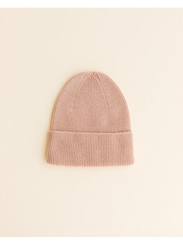 Hvid Hvid - Beanie Fonzie  (Rose)