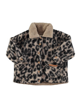 Piupiuchick Piupiuchick-Jacket | Ecru w/ animal print