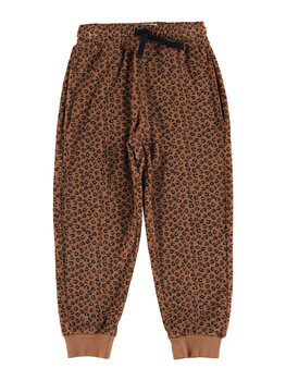 Piupiuchick Piupiuchick-Jogging pants | Brown w/ animal print
