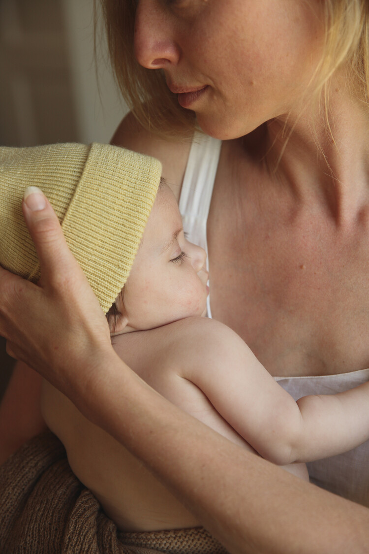 Hvid Hvid - Beanie Fonzie (Light Yellow)