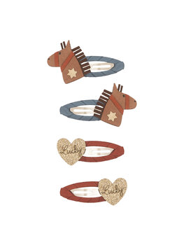 Mimi&Lula Mimi & Lula -LUCKY HORSE CLIP SET