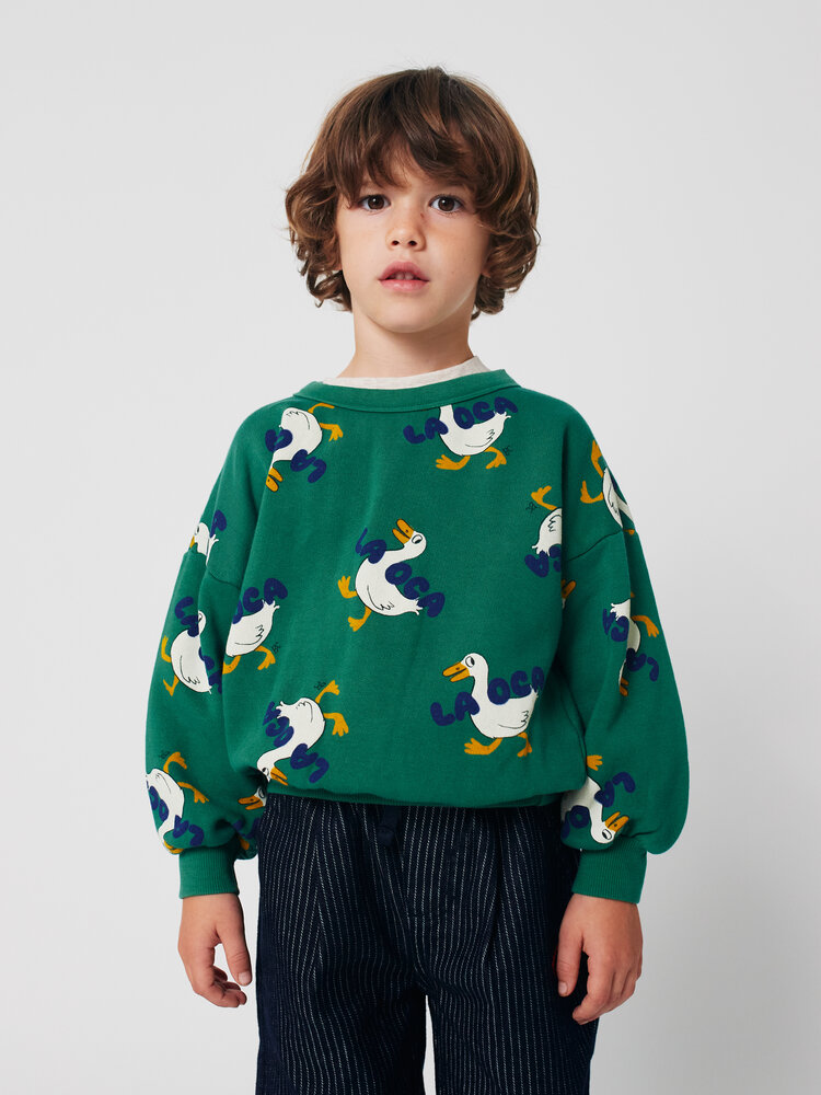 Bobo Choses Bobo Choses -La Oca sweatshirt (allover print)