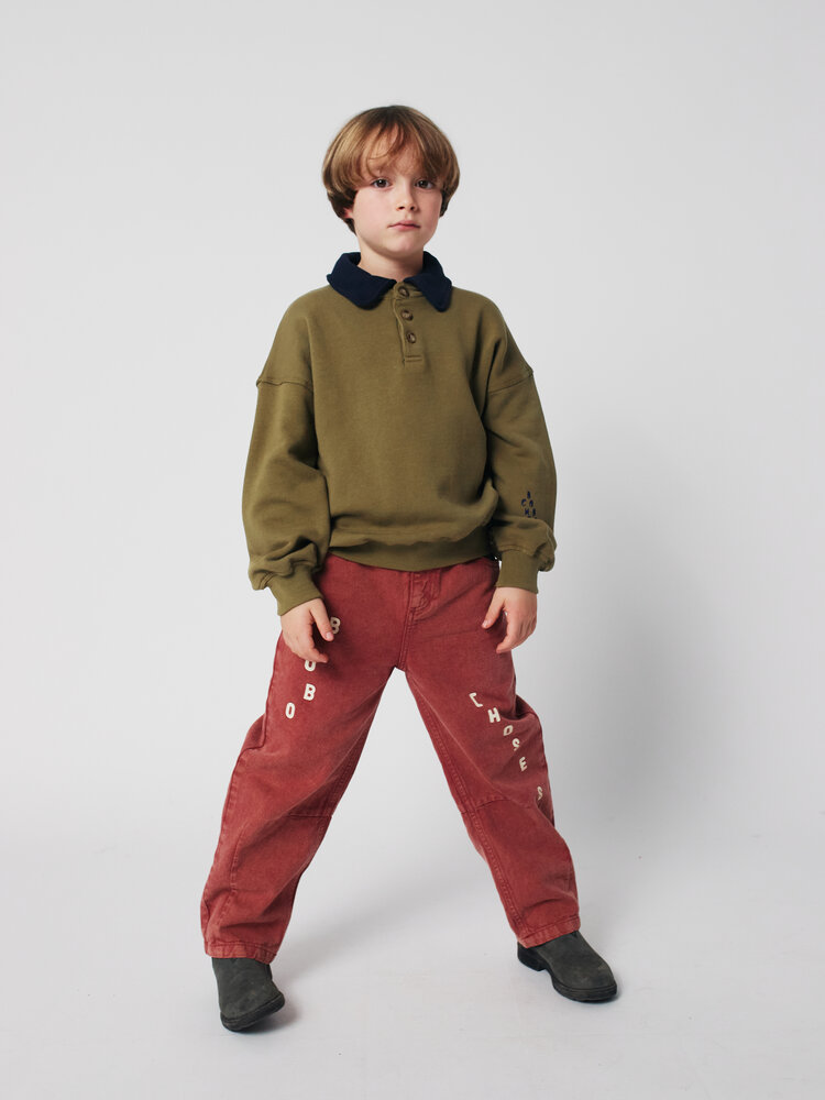 Bobo Choses Bobo Choses - Bobo Choses polo sweatshirt - Groen