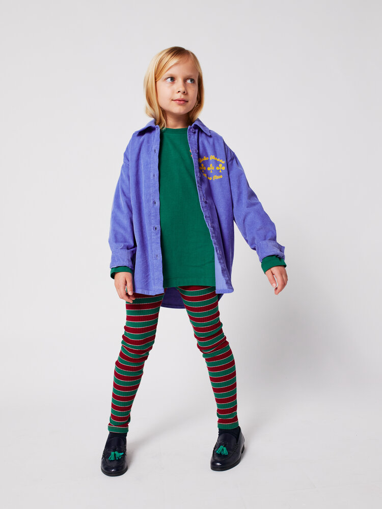 Bobo Choses Bobo Choses -Have Fun corduroy shirt