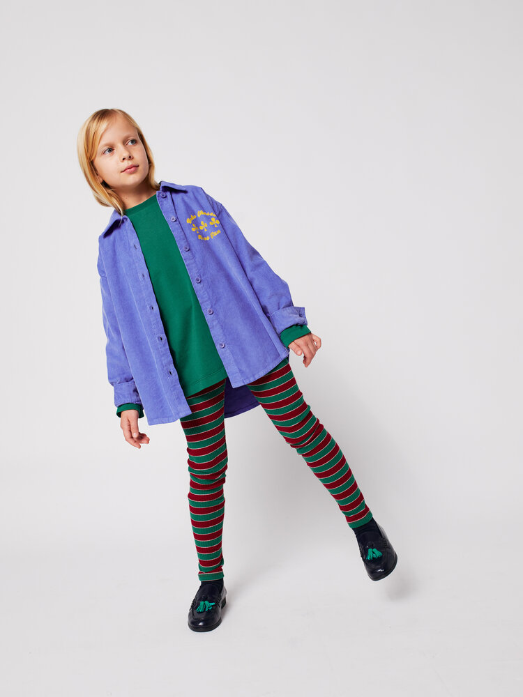 Bobo Choses Bobo Choses -Have Fun corduroy shirt