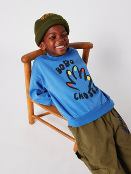 Bobo Choses Bobo Choses - High Five sweatshirt - Blauw