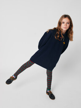 Bobo Choses Bobo Choses - Clover polo sweatshirt dress