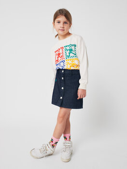 Bobo Choses Bobo Choses - Bobo denim skirt
